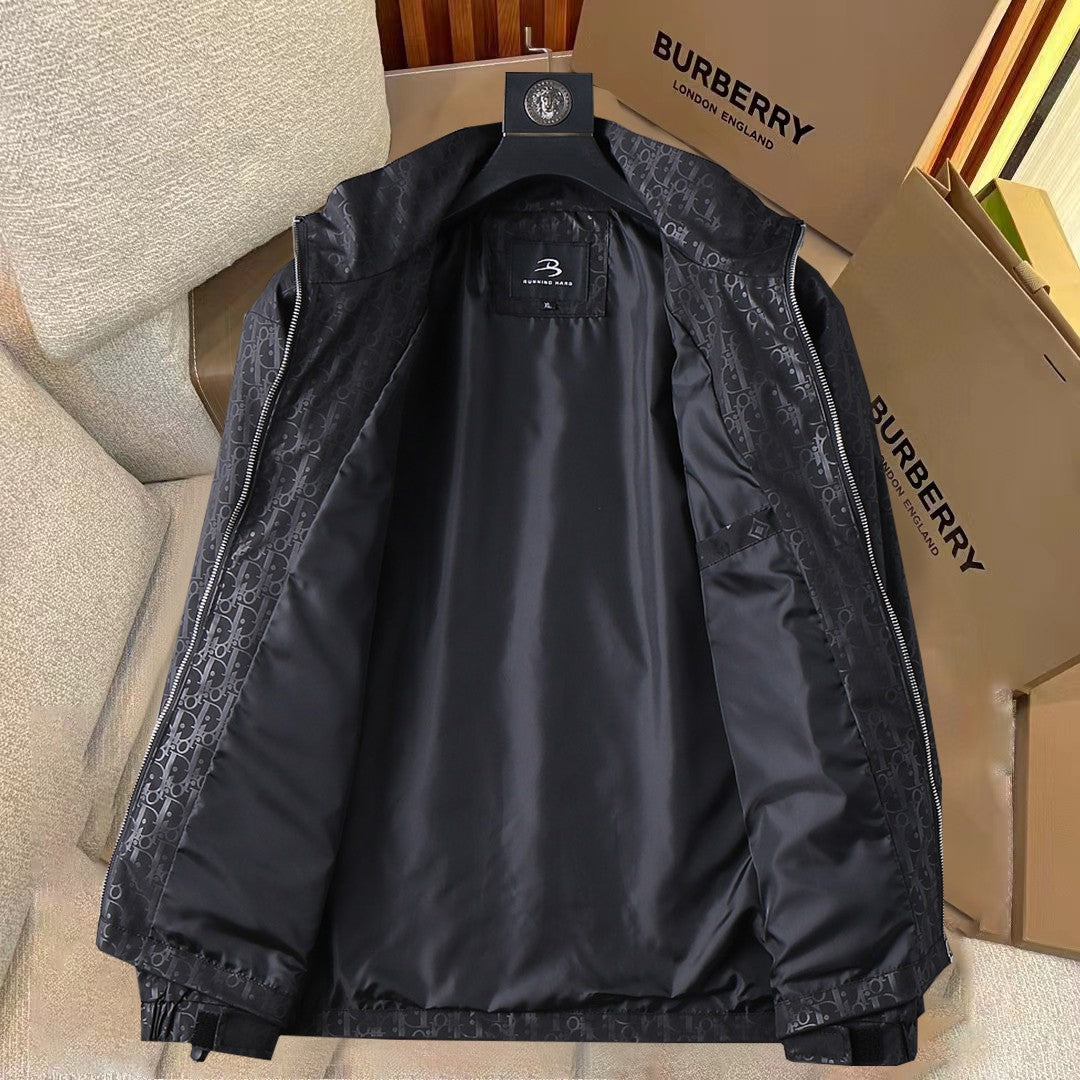 Dior 2025 Early Fall Reversible Hooded Jacket – Luxury Casual Outerwear