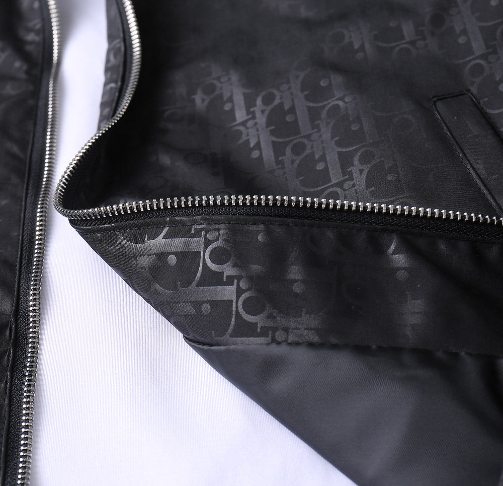 Dior 2025 Early Fall Reversible Hooded Jacket – Luxury Casual Outerwear