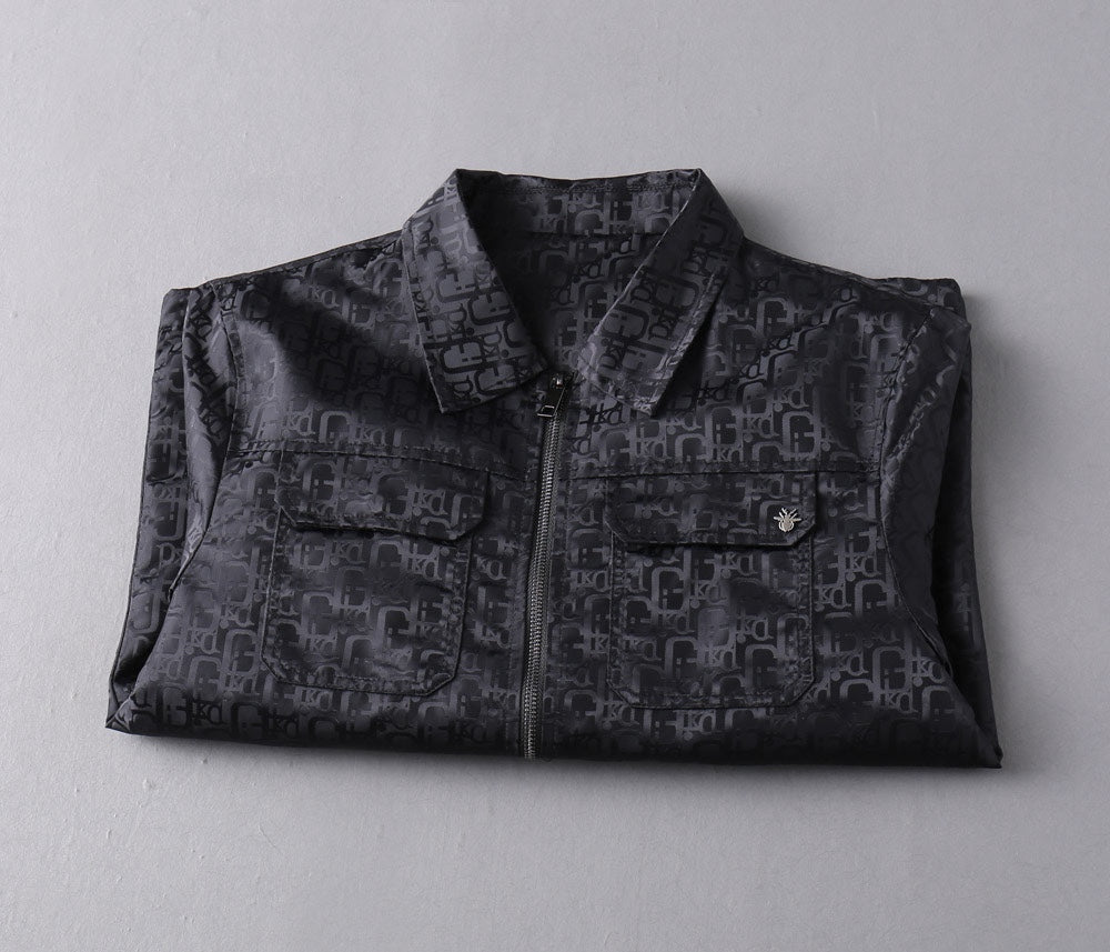 Dior 2025 New Season Men’s Jacket – Italian Fabric Luxury Edition
