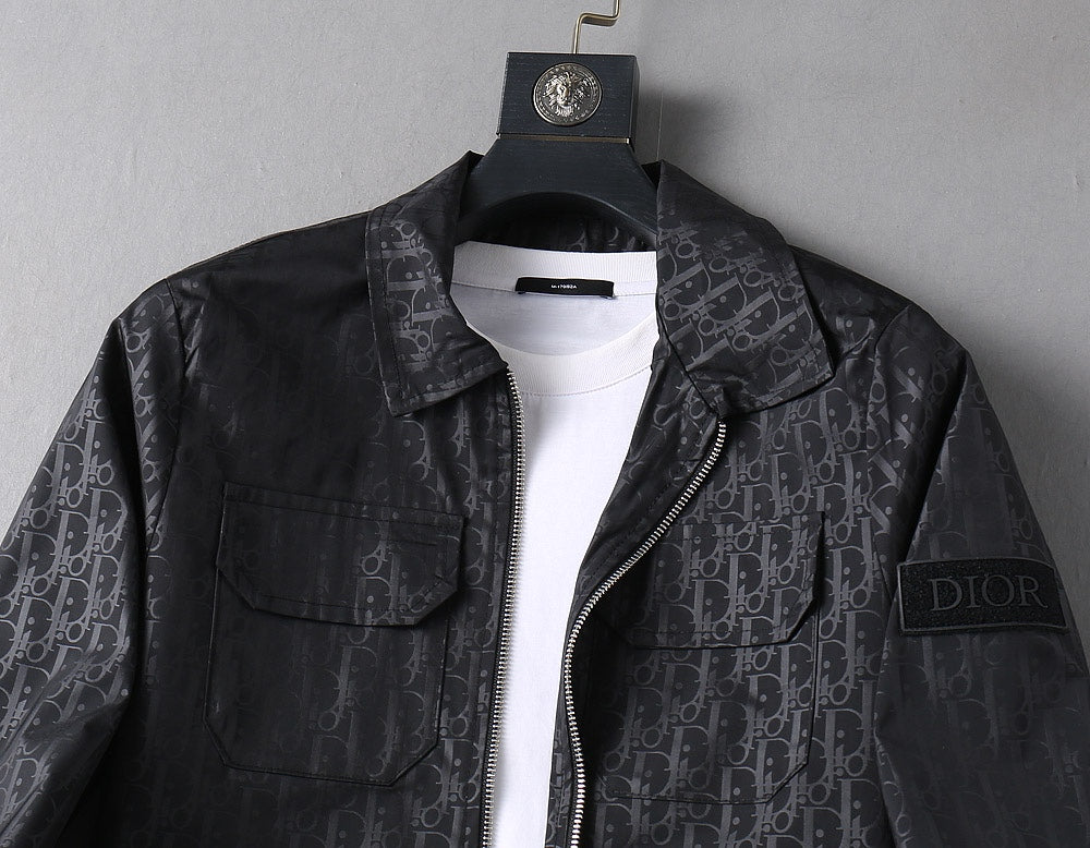Dior 2025 New Season Men’s Jacket – Italian Fabric Luxury Edition