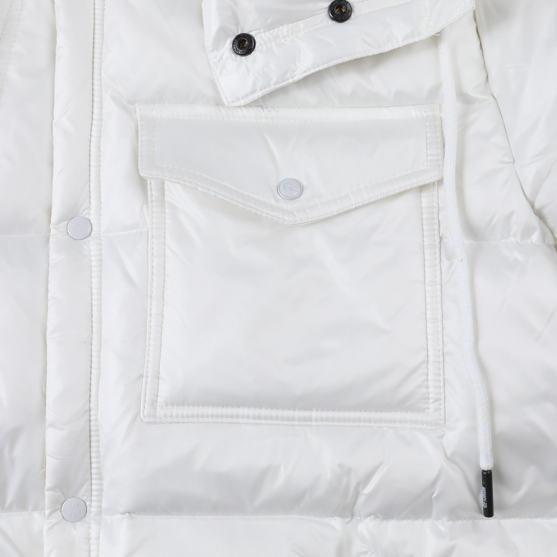 Moncler Down Jacket G113 | Detachable Hood | Glossy Nylon Finish | Sizes 2–5