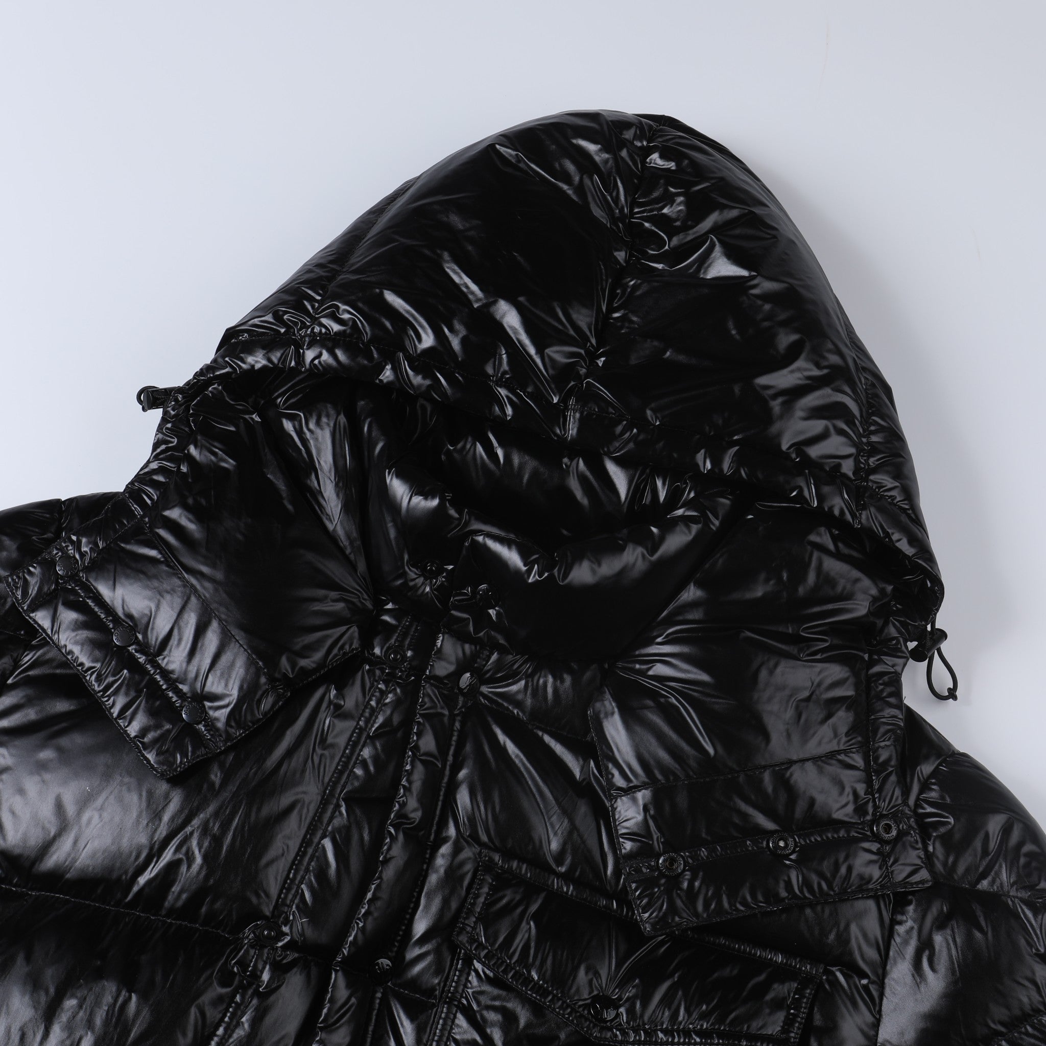 Moncler Down Jacket G112 | Detachable Hood | Glossy Nylon Finish | Sizes 2–5