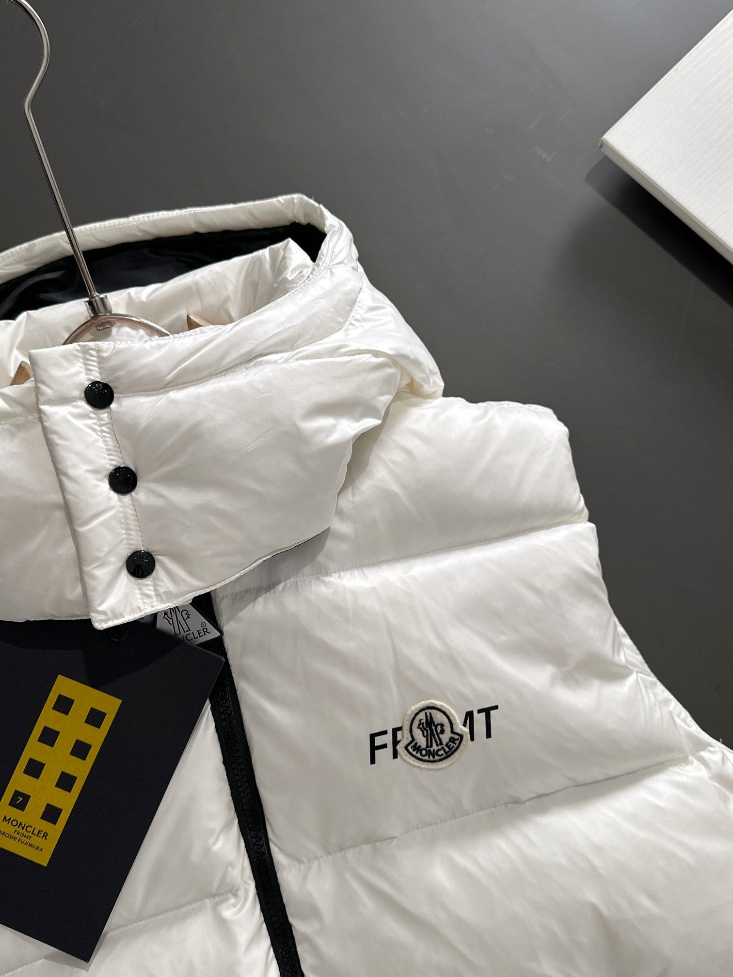 Moncler x Fragment Hiroshi Fujiwara | Hooded Down Vest | Premium Edition | Sizes 1–5