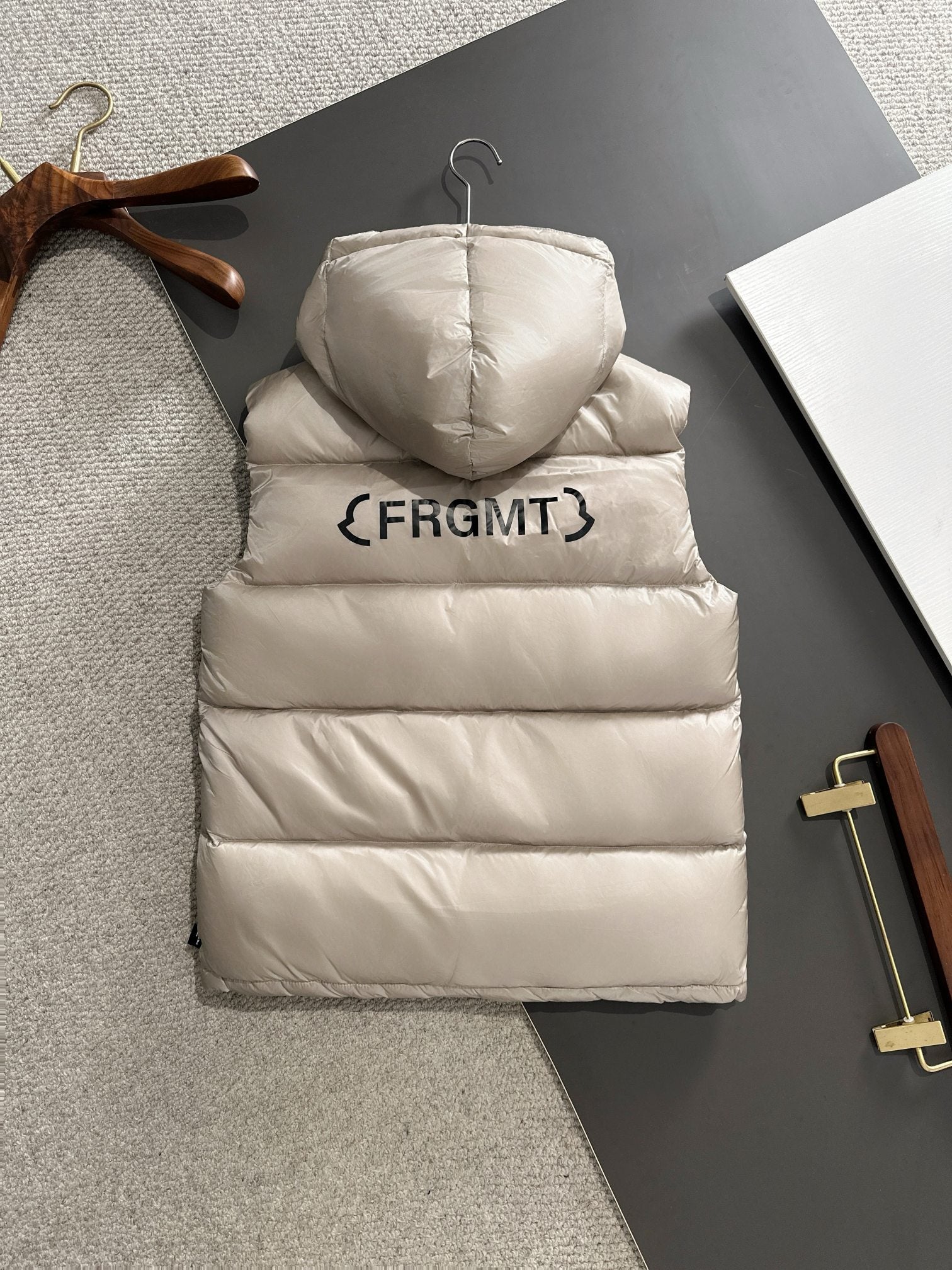 Moncler x Fragment Hiroshi Fujiwara | Hooded Down Vest | Premium Edition | Sizes 1–5