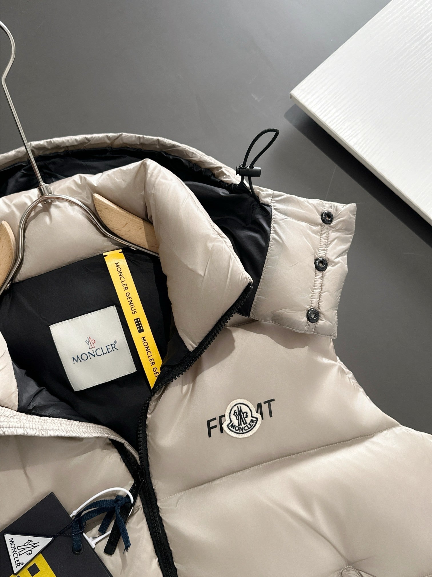Moncler x Fragment Hiroshi Fujiwara | Hooded Down Vest | Premium Edition | Sizes 1–5