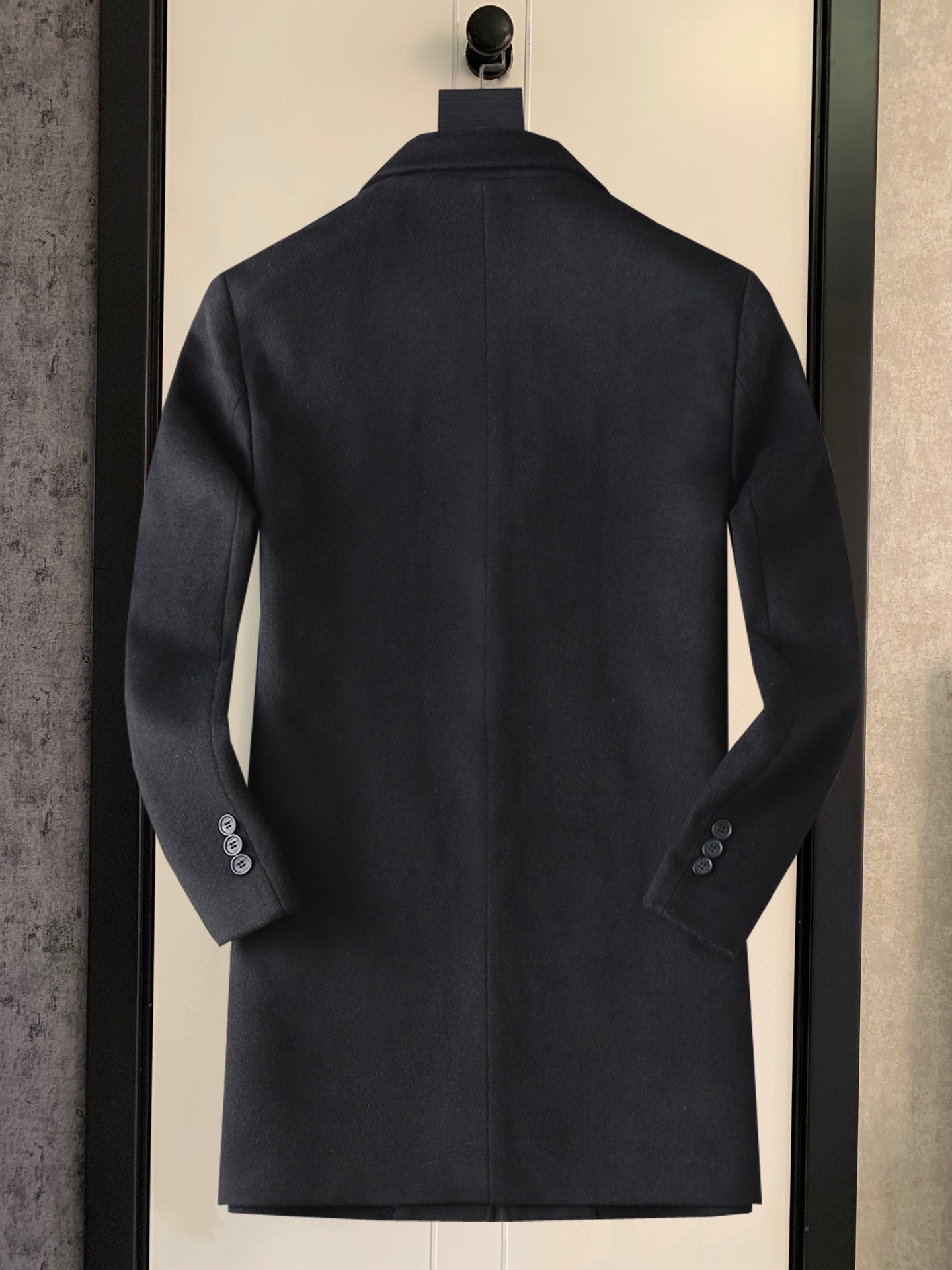 Dior Men’s Double-Faced Wool Overcoat – Handcrafted Luxury Edition