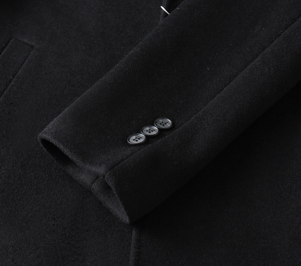 Dior Men’s Double-Faced Wool Overcoat – Handcrafted Luxury Edition