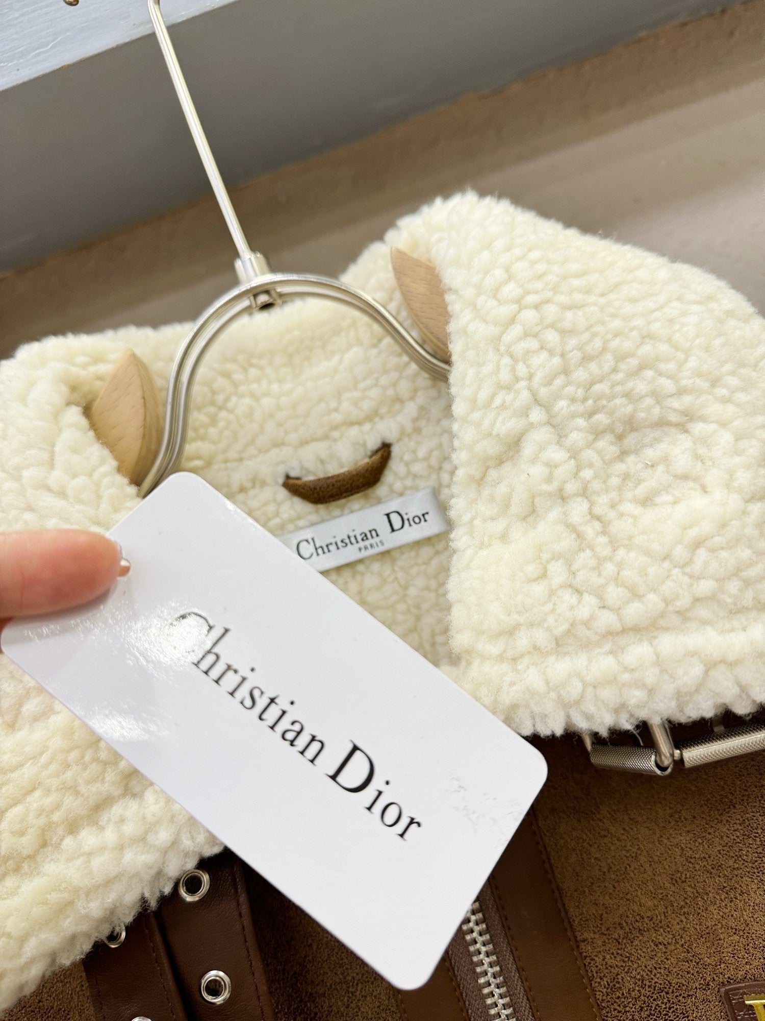 Dior 2024 Shearling Jacket – Premium Faux Shearling & Imported Craftsmanship