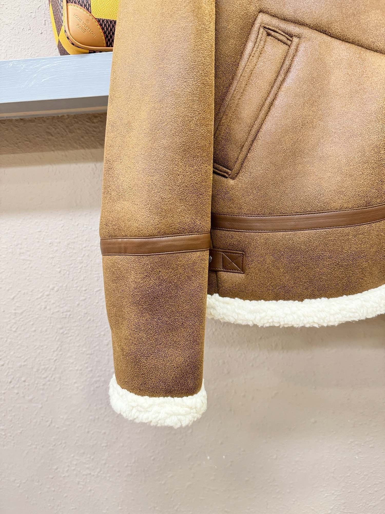 Dior 2024 Shearling Jacket – Premium Faux Shearling & Imported Craftsmanship