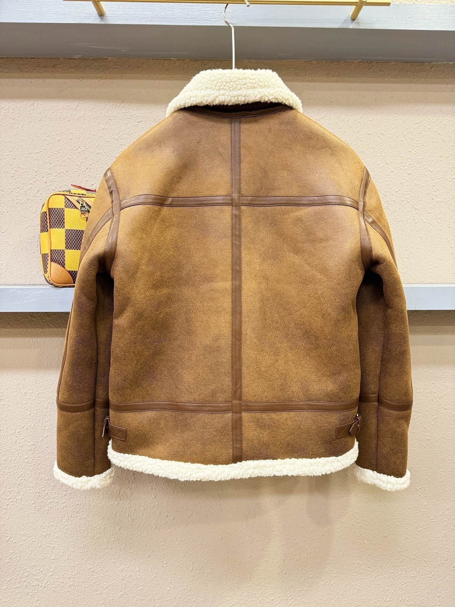 Dior 2024 Shearling Jacket – Premium Faux Shearling & Imported Craftsmanship