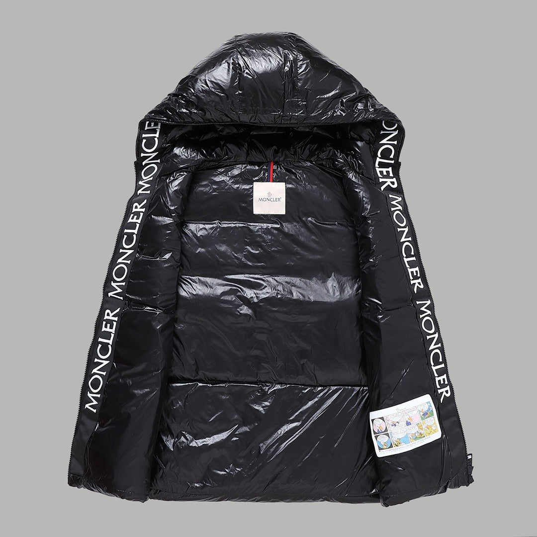 Moncler Classic Logo Hooded Down Vest | Unisex Premium Edition | Sizes 1–5