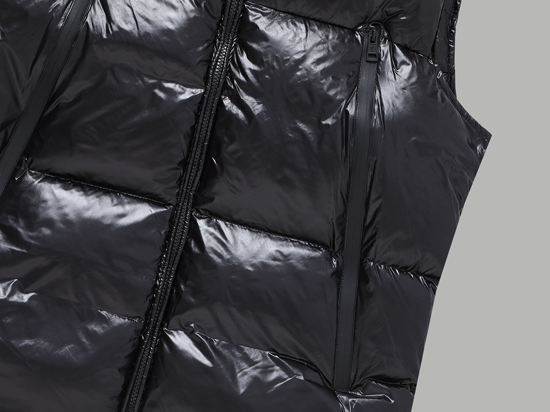Moncler Classic Logo Hooded Down Vest | Unisex Premium Edition | Sizes 1–5