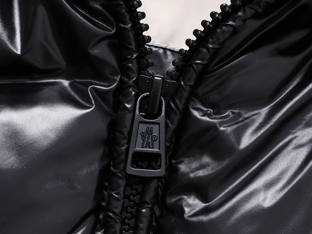 Moncler Classic Logo Hooded Down Vest | Unisex Premium Edition | Sizes 1–5