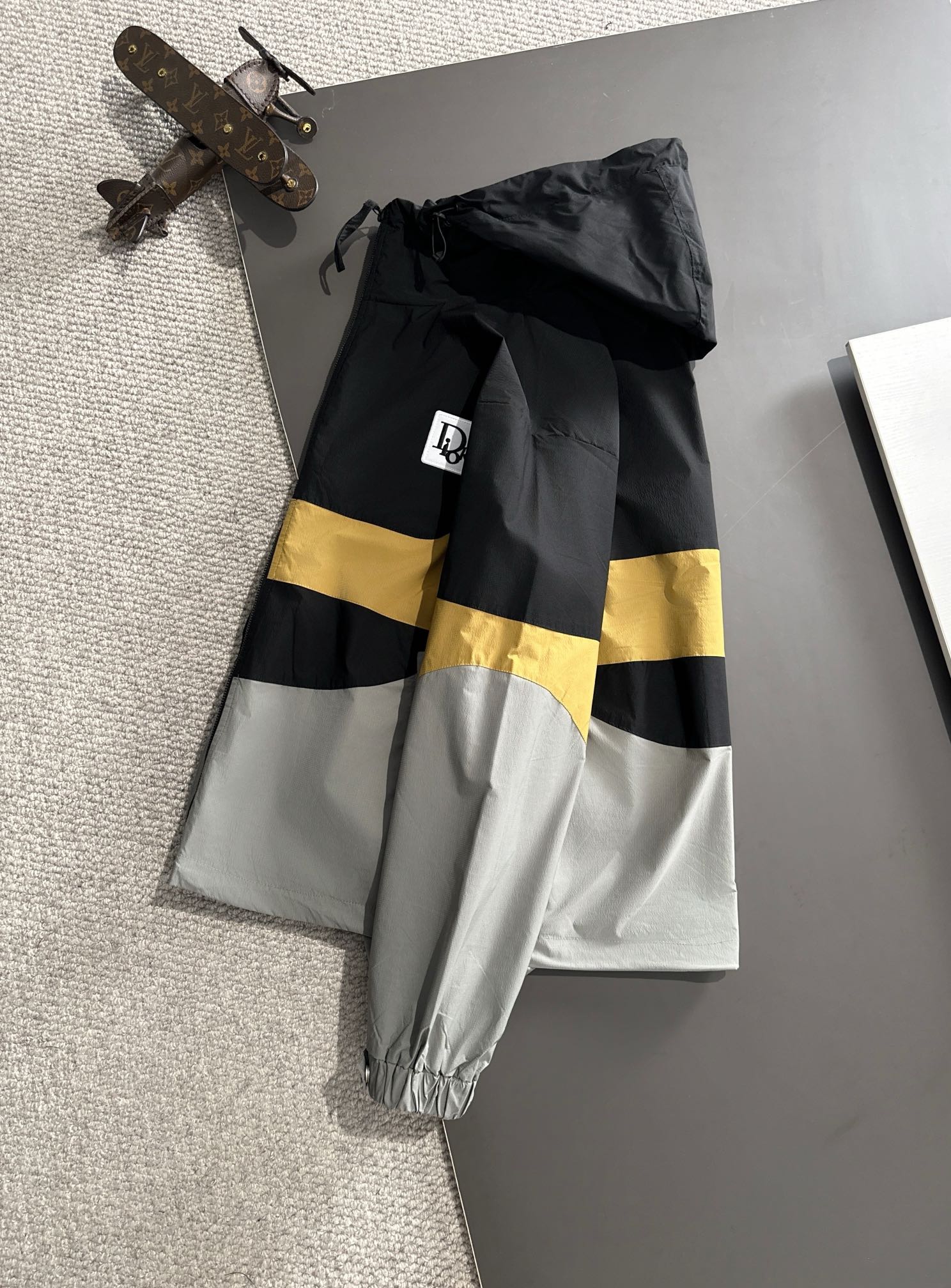 DIOR 2024 Autumn/Winter Hooded Nylon Zipper Jacket – Size M-4XL