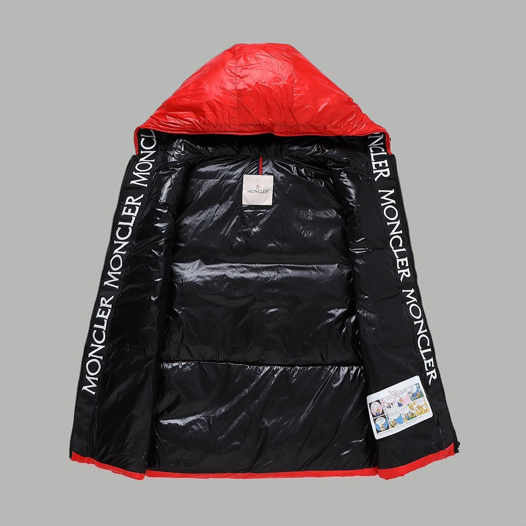 Moncler Classic Logo Hooded Down Vest | Unisex Premium Edition | Sizes 1–5