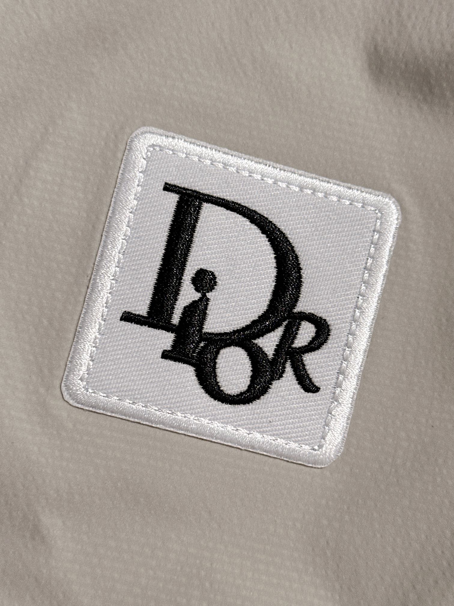 DIOR 2024 Autumn/Winter Hooded Nylon Zipper Jacket – Size M-4XL