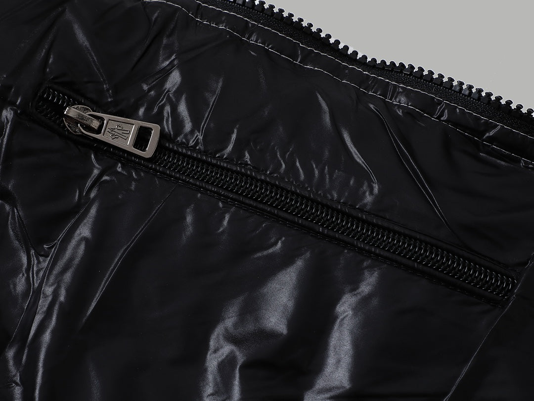 Moncler Classic Logo Hooded Down Vest | Unisex Premium Edition | Sizes 1–5