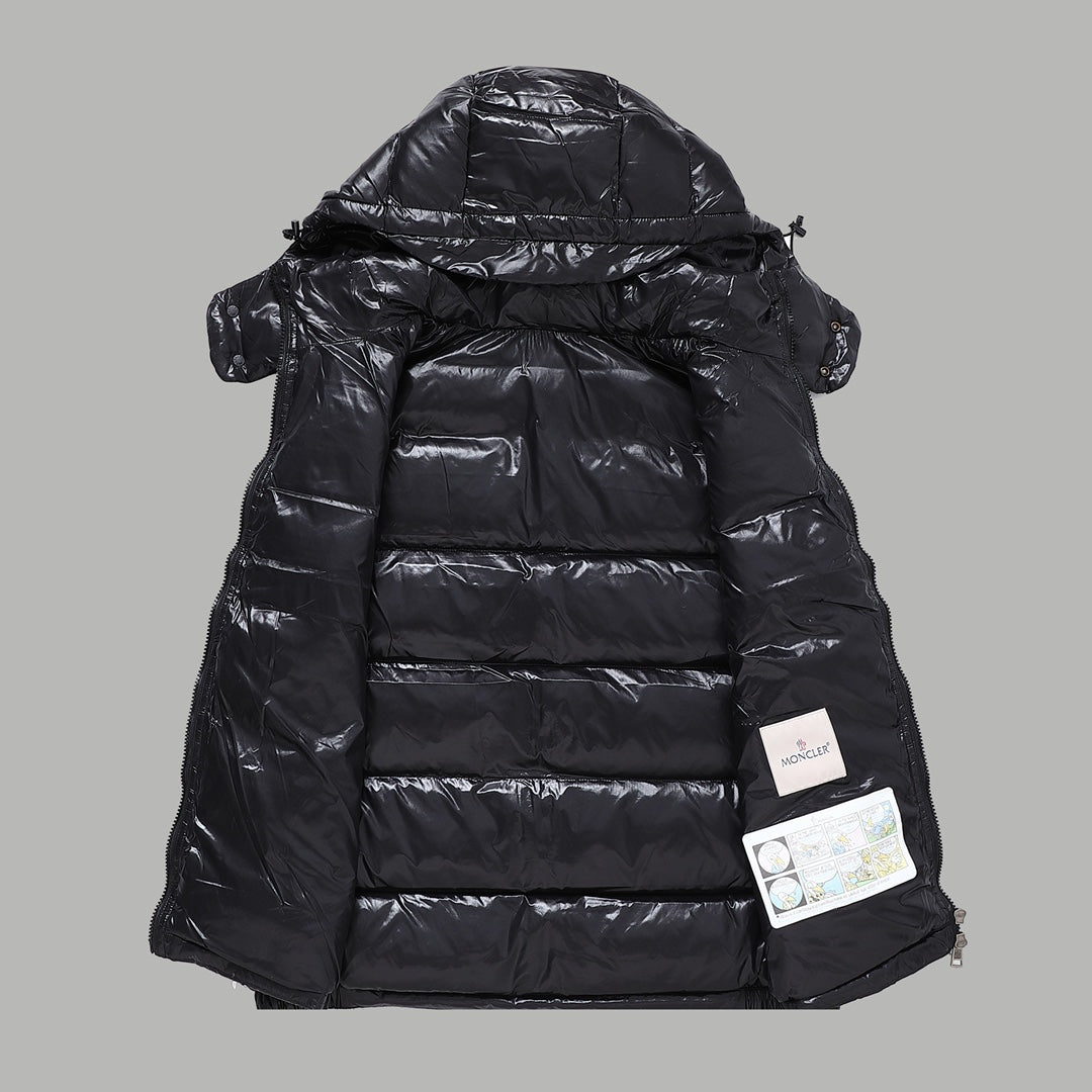 Moncler Classic Logo Hooded Down Vest | Unisex Premium Edition | Sizes 1–5