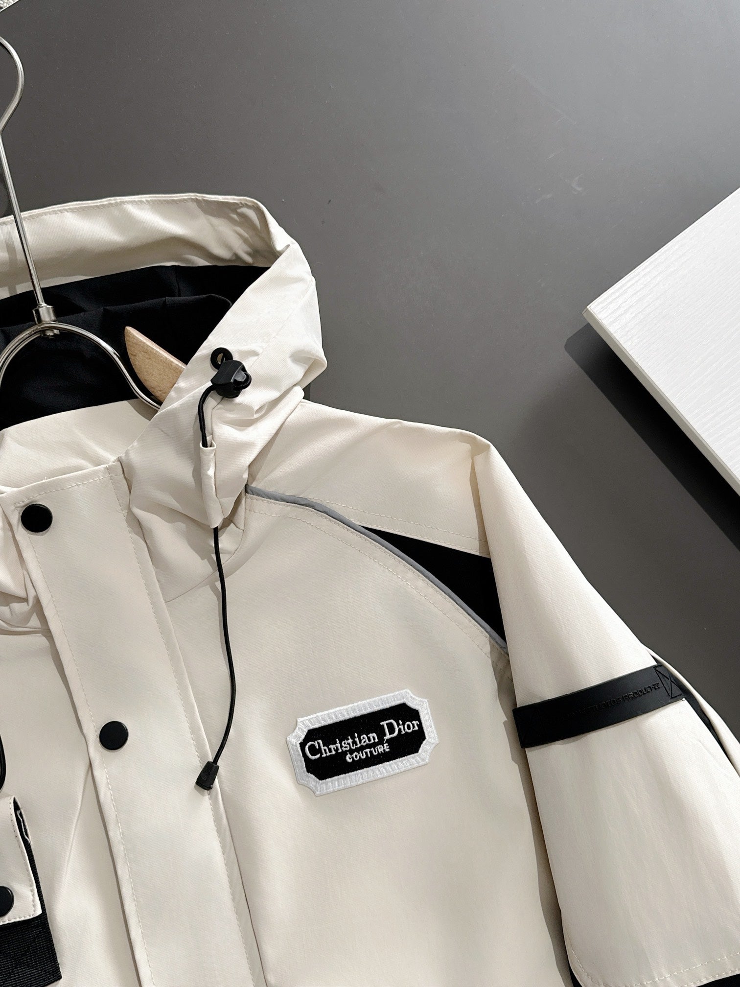 DIOR 2024 Autumn/Winter Nylon Zipper Jacket Coat – Size M-4XL | Next-Day Shipping