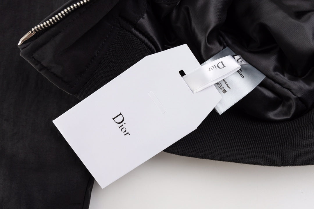 DIOR x STONE ISLAND Silk-Blend Bomber Jacket – Size XS-L