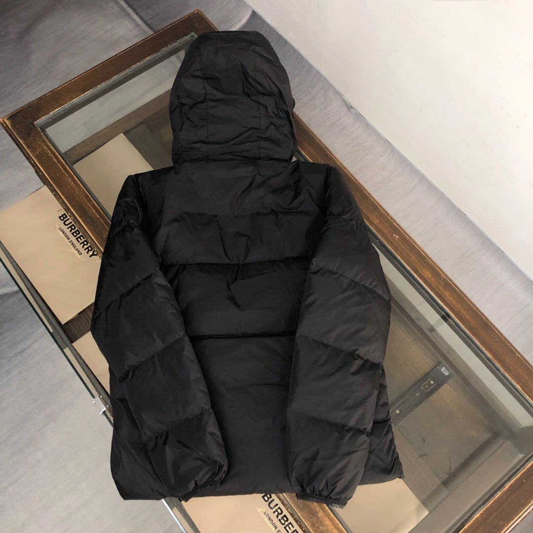 Moncler “Black Warrior” Limited Edition Down Jacket | Men’s Hooded Puffer Coat | Black / Off-White / Dark Gray | Sizes 1–5