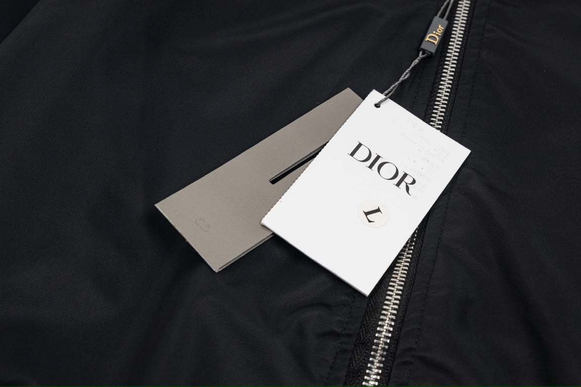 DIOR Embroidered Back Bomber Jacket – Size M-2XL