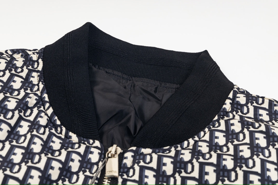 DIOR 2024 Spring/Summer Oblique Monogram Black Jacket – Size S-XL