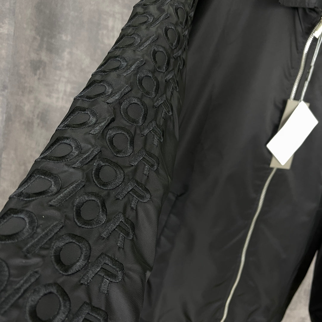 DIOR 2024 Spring/Summer Embroidered Sleeve Jacket – Size M-XL