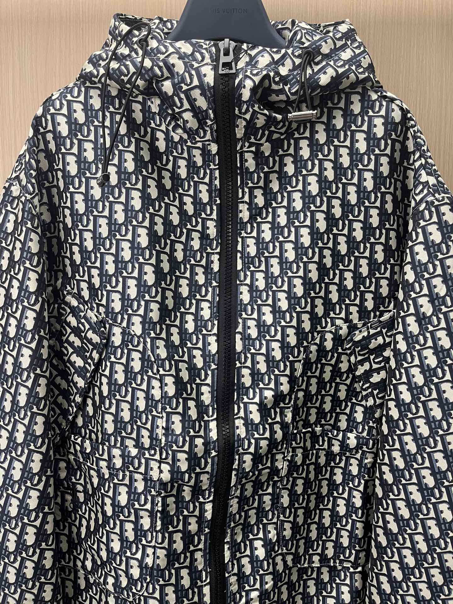 DIOR New Collection CD Monogram Hooded Jacket – Size XS-L