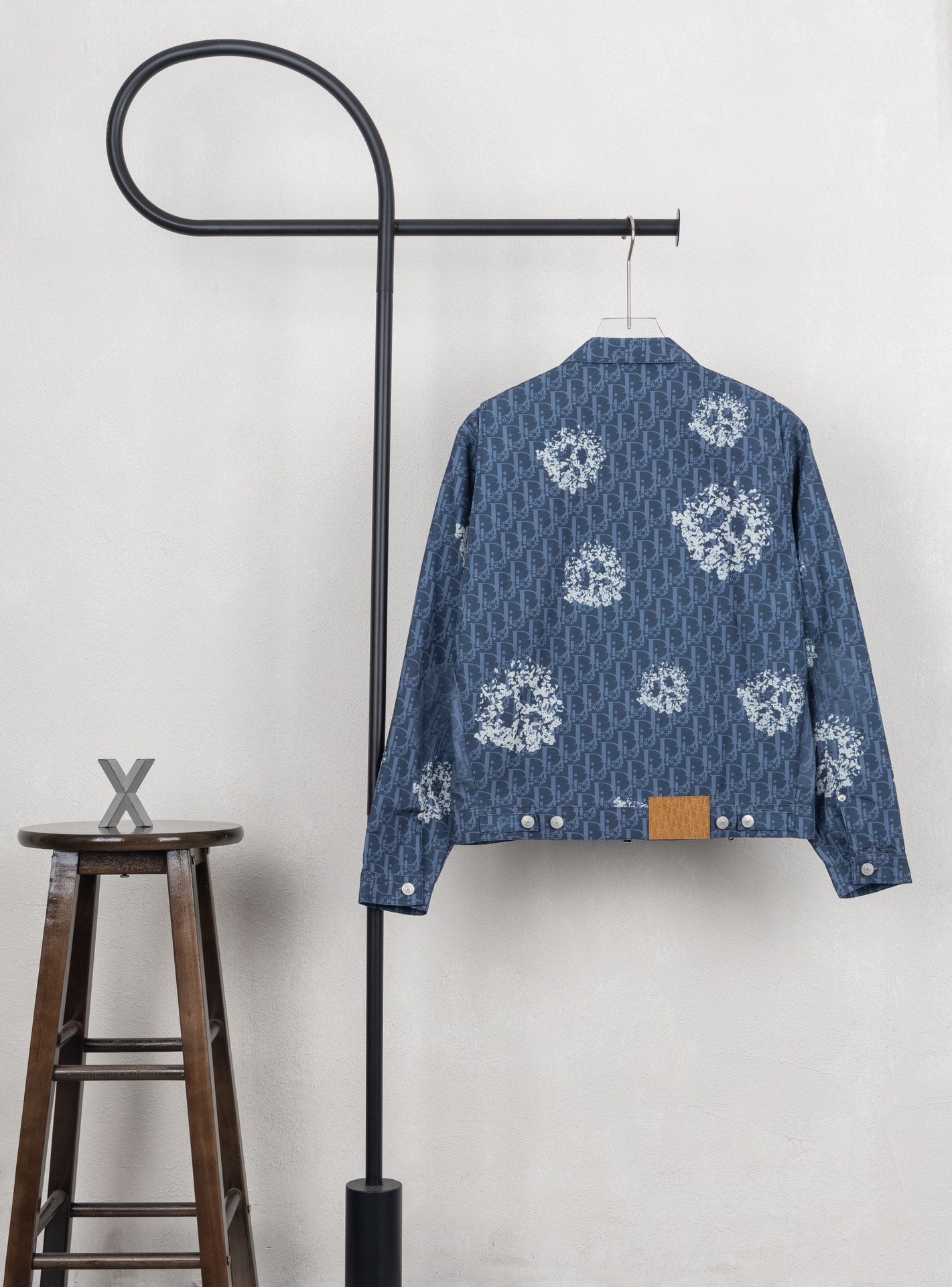 DIOR Collaborative Oblique Monogram Denim Jacket – Size S-XL