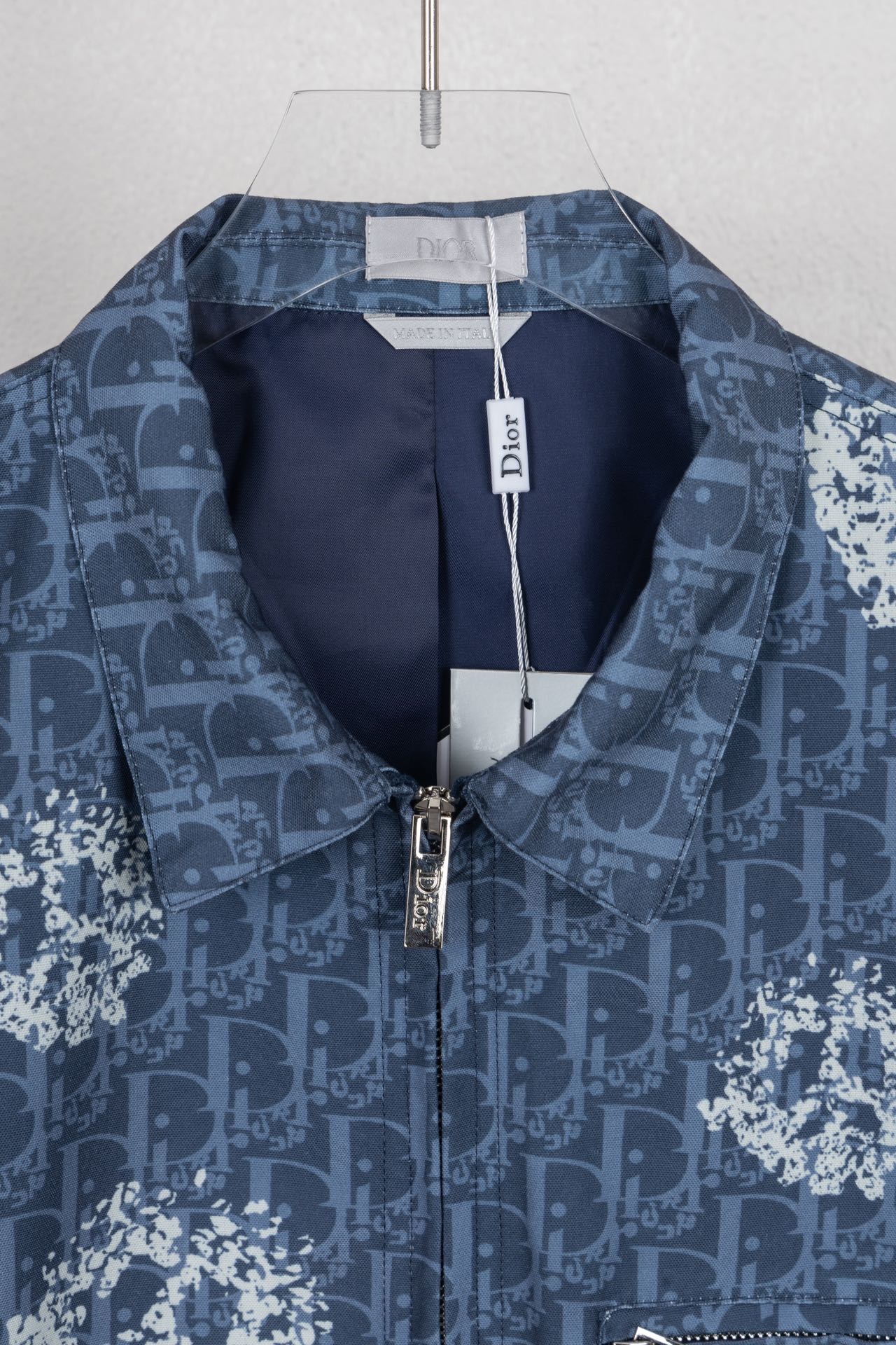 DIOR Collaborative Oblique Monogram Denim Jacket – Size S-XL