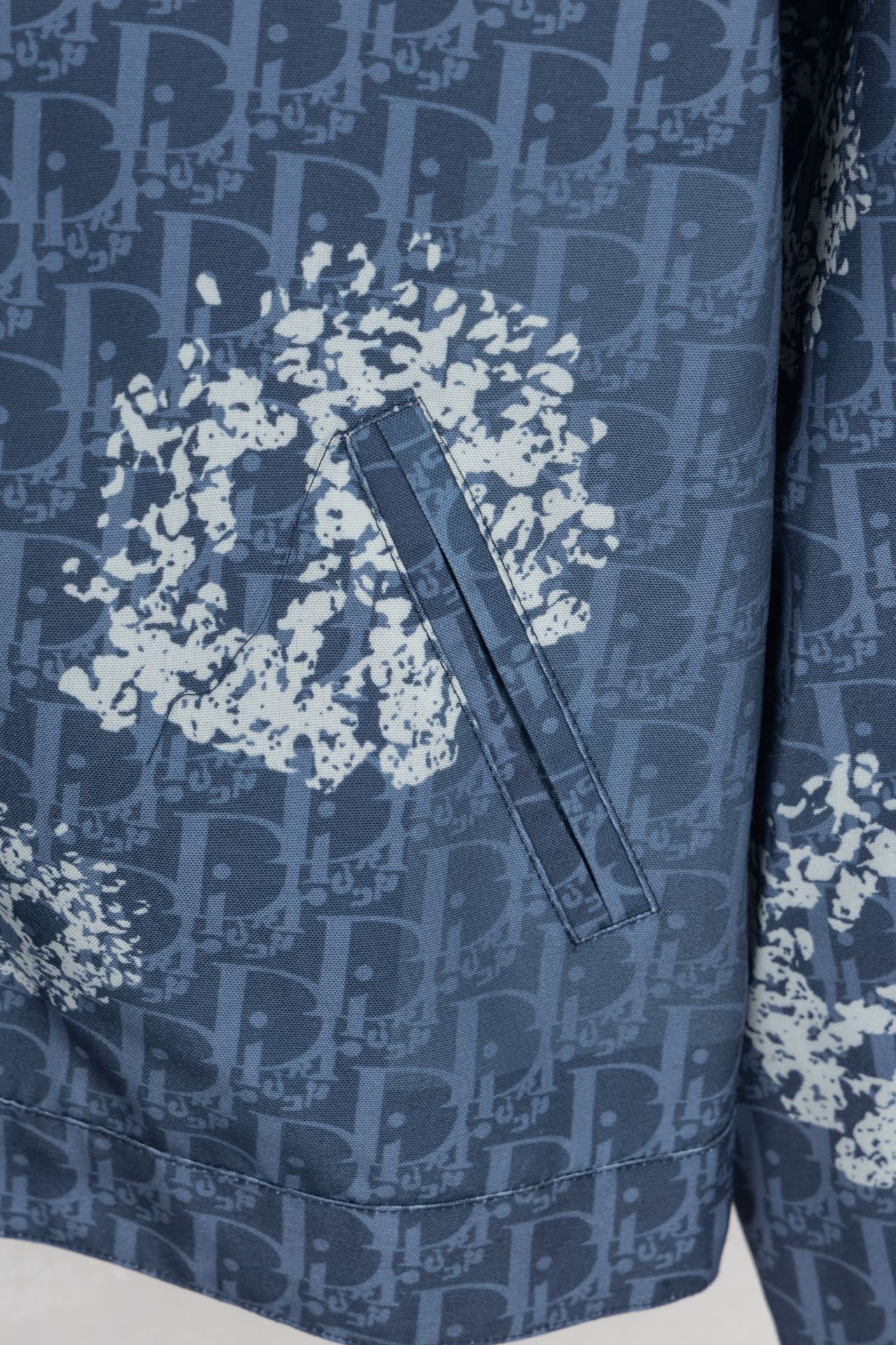 DIOR Collaborative Oblique Monogram Denim Jacket – Size S-XL