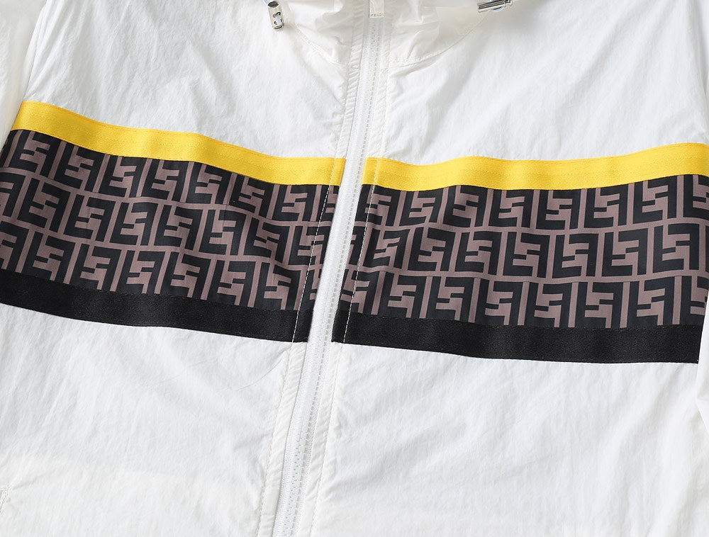 FENDI 2025 Spring/Summer Windbreaker & Shorts Set – Size M-3XL