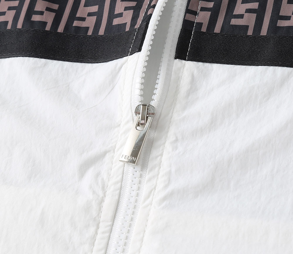 FENDI 2025 Spring/Summer Windbreaker & Shorts Set – Size M-3XL