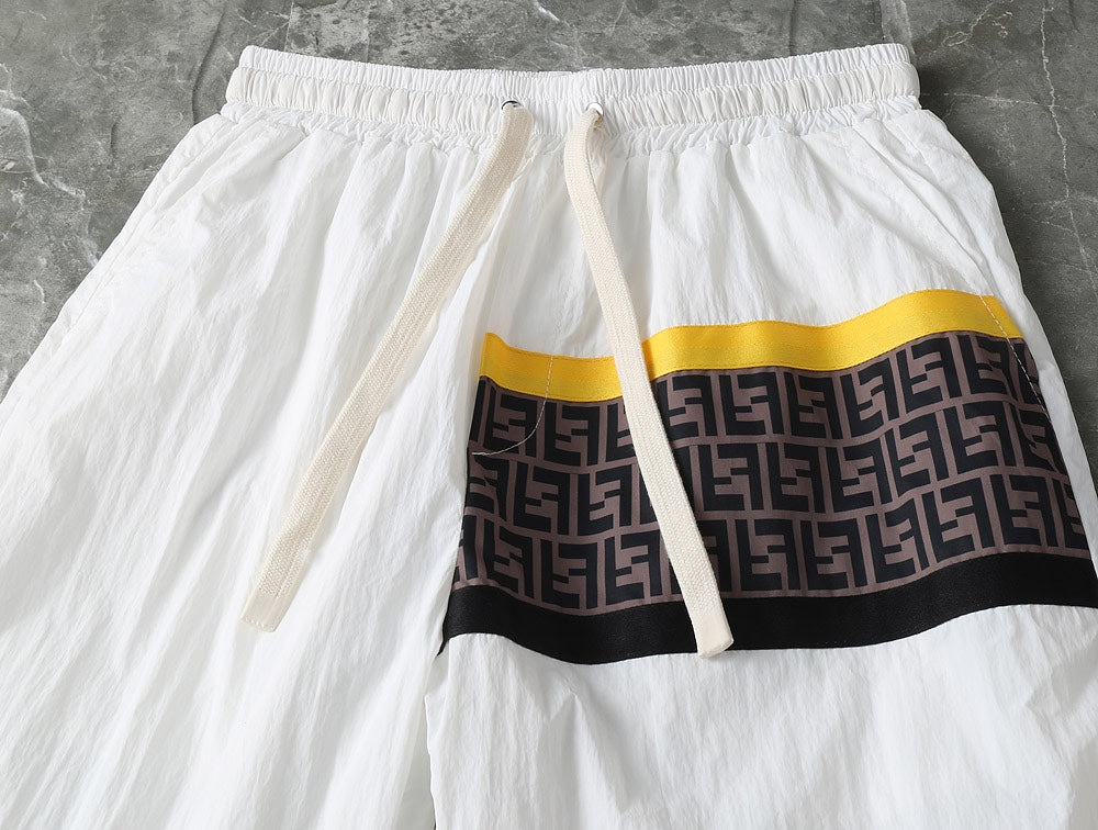 FENDI 2025 Spring/Summer Windbreaker & Shorts Set – Size M-3XL