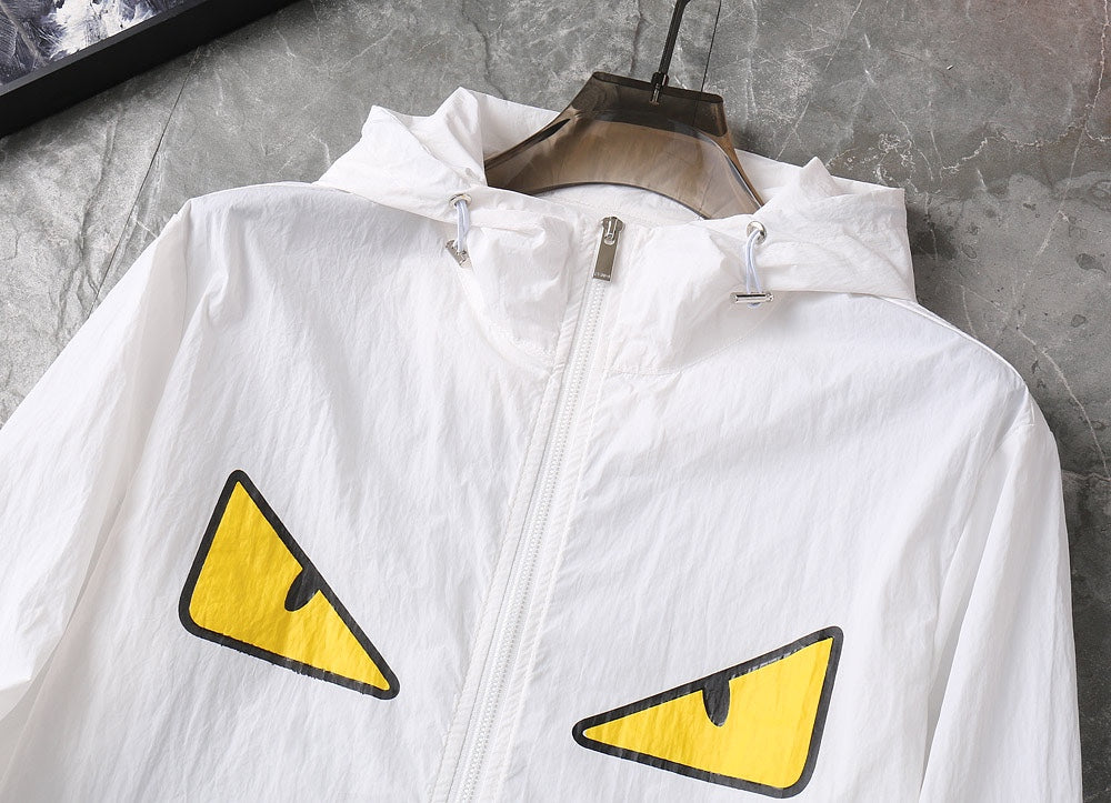FENDI 2025 Spring/Summer Windbreaker & Shorts Set – Size M-3XL