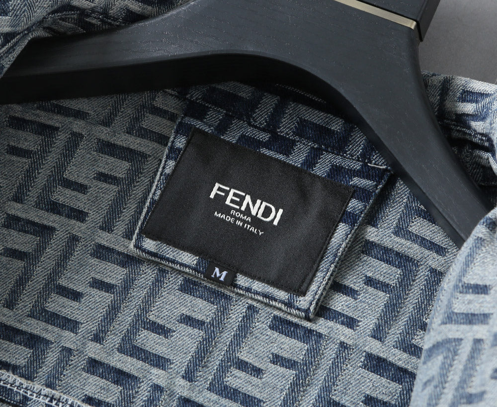 FENDI 2025 Fall/Winter Denim Jacket – Size M-3XL