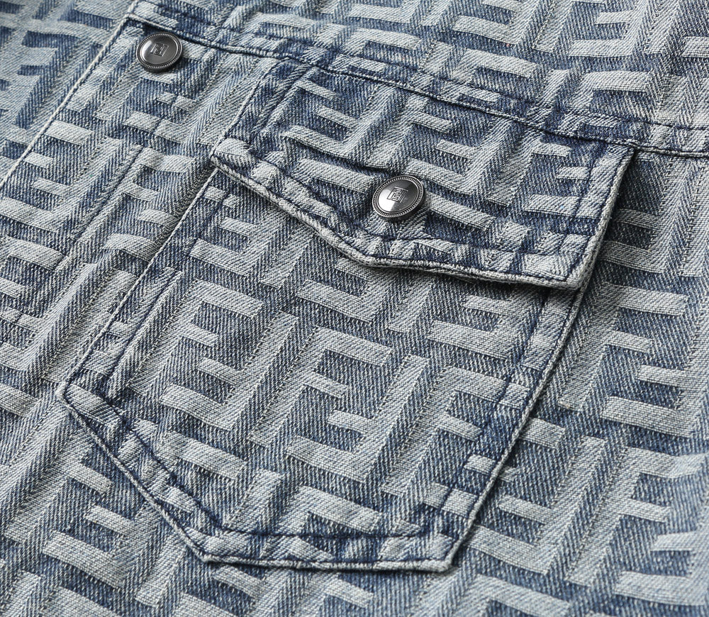 FENDI 2025 Fall/Winter Denim Jacket – Size M-3XL