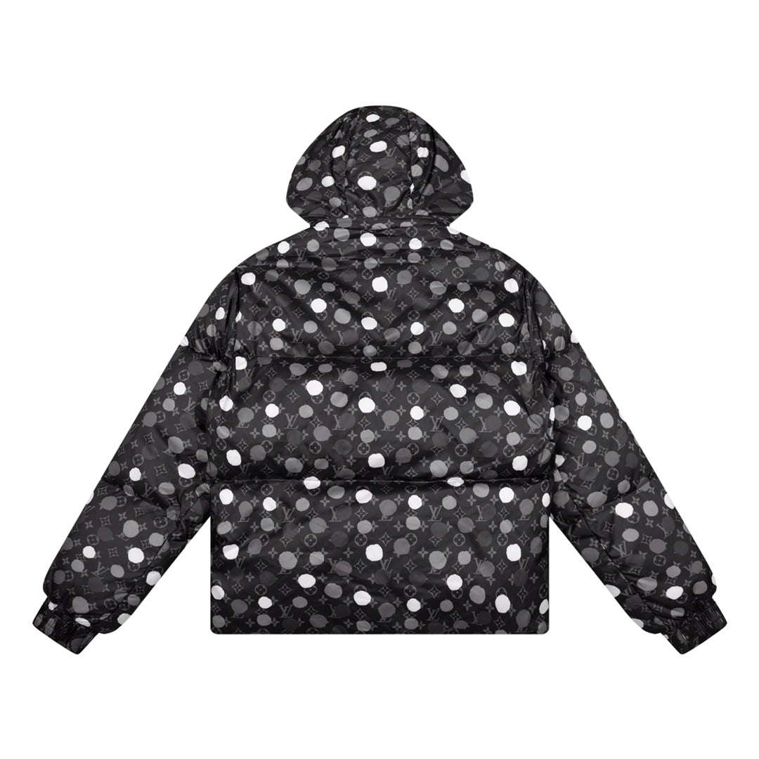 Louis Vuitton x Yayoi Kusama SS23 Collaboration Down Jacket – Wang Hedi Same Style