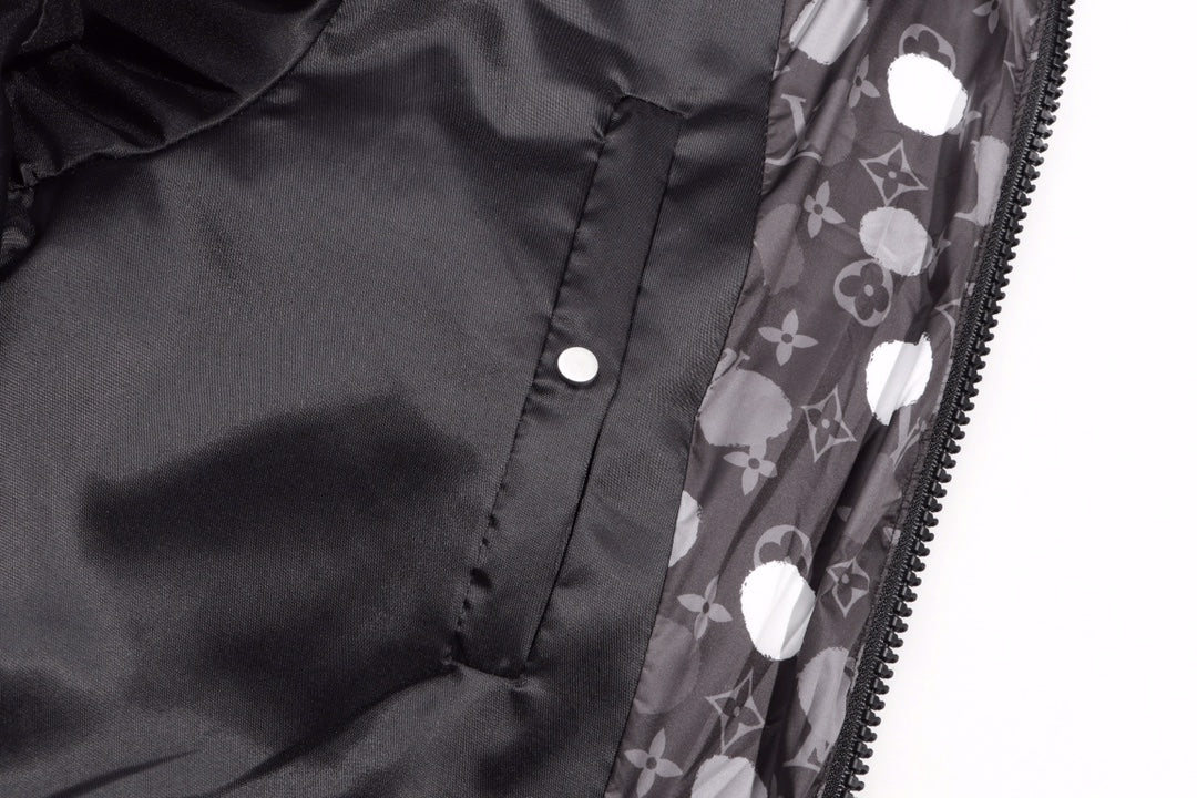 Louis Vuitton x Yayoi Kusama SS23 Collaboration Down Jacket – Wang Hedi Same Style
