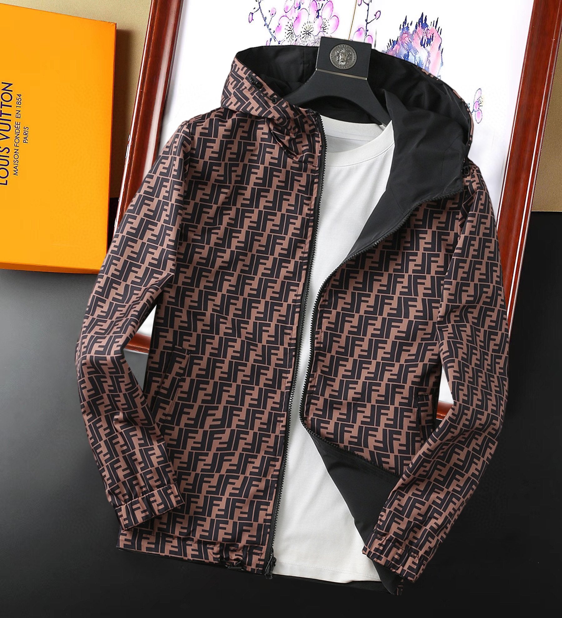 FENDI 2025 Early Fall Runway Men’s Jacket – Size M-3XL