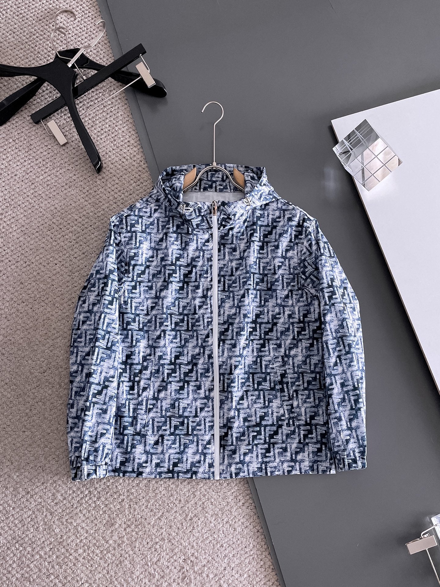 FENDI 2025 Summer Nylon Tech Sun-Protective Jacket Set – Size M-3XL