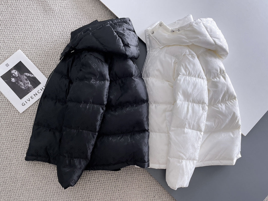 Louis Vuitton 2024 FW Down Jacket – Unisex Logo Edition, Size M–3XL