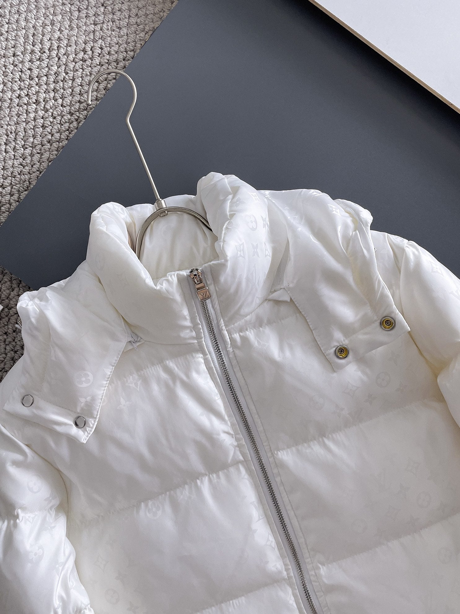 Louis Vuitton 2024 FW Down Jacket – Unisex Logo Edition, Size M–3XL