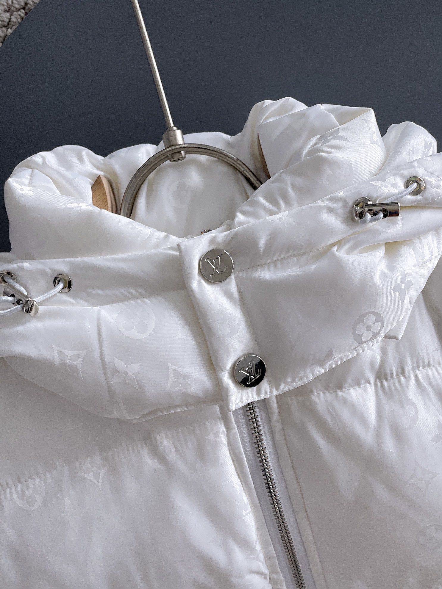 Louis Vuitton 2024 FW Down Jacket – Unisex Logo Edition, Size M–3XL