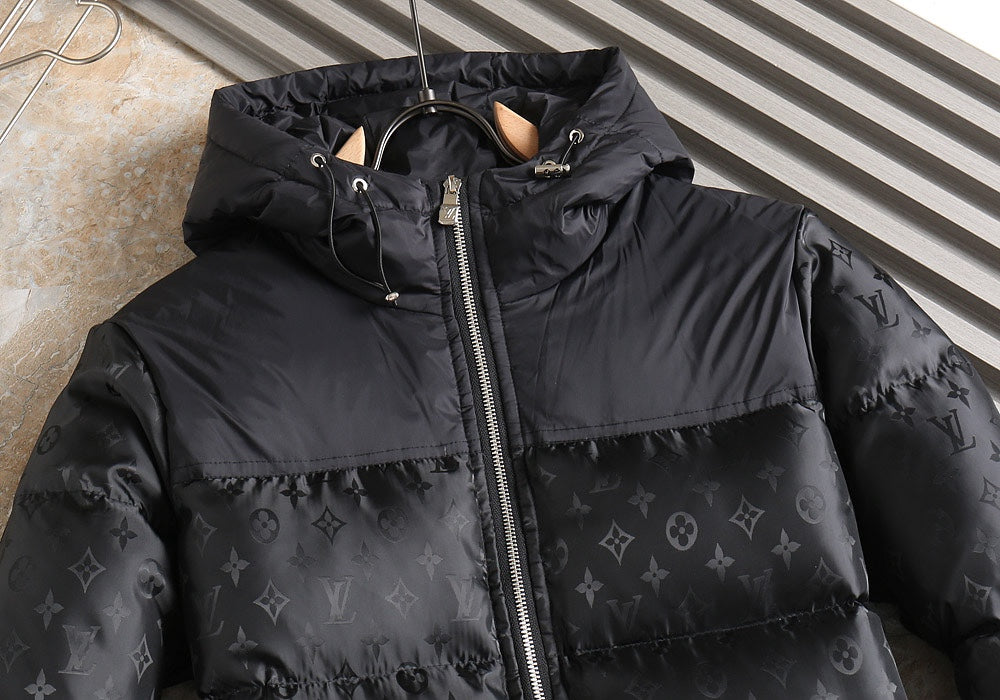 Louis Vuitton 2024 FW Down Jacket – Unisex Logo Edition, Size M–3XL