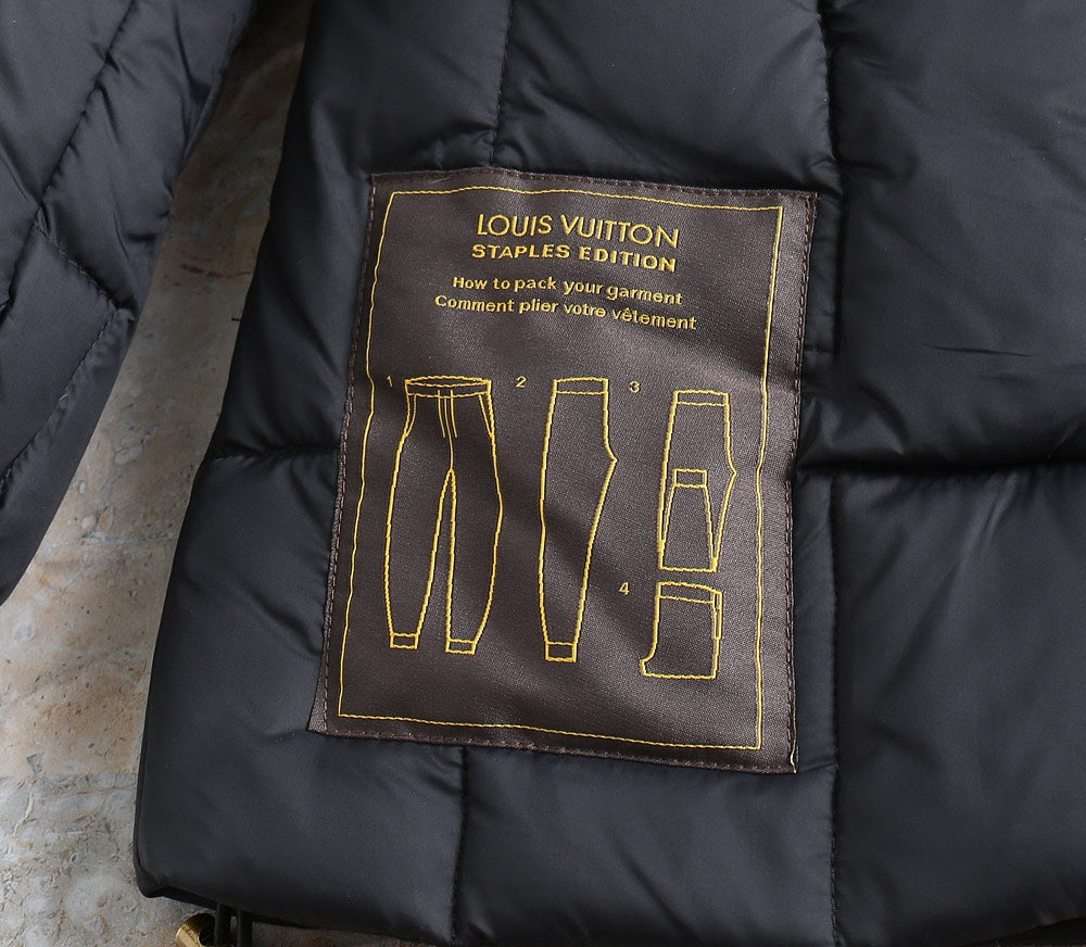 Louis Vuitton 2024 FW Down Jacket – Unisex Logo Edition, Size M–3XL