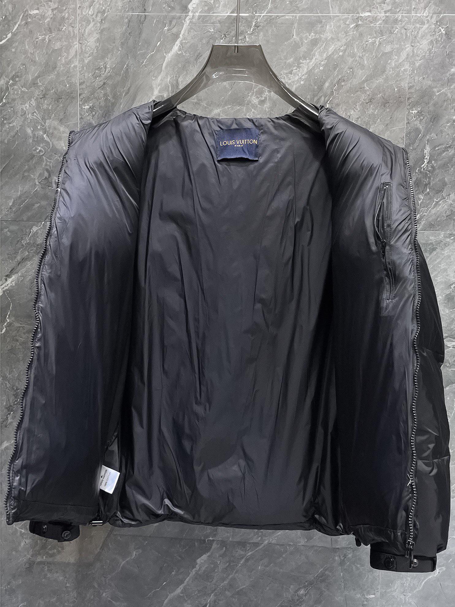 Louis Vuitton 2024 FW Down Jacket – Unisex Logo Edition, Size M–3XL
