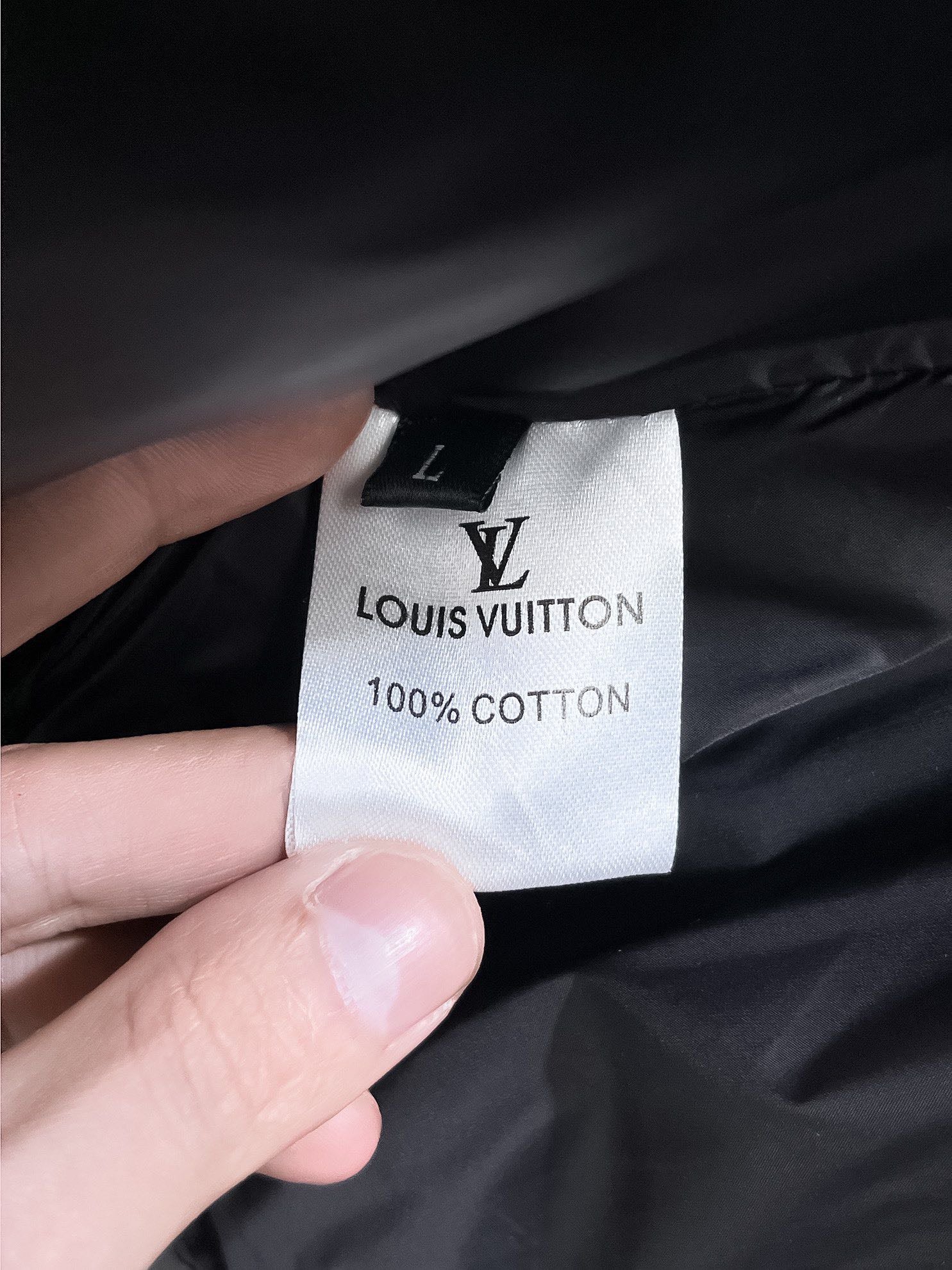 Louis Vuitton 2024 FW Down Jacket – Unisex Logo Edition, Size M–3XL