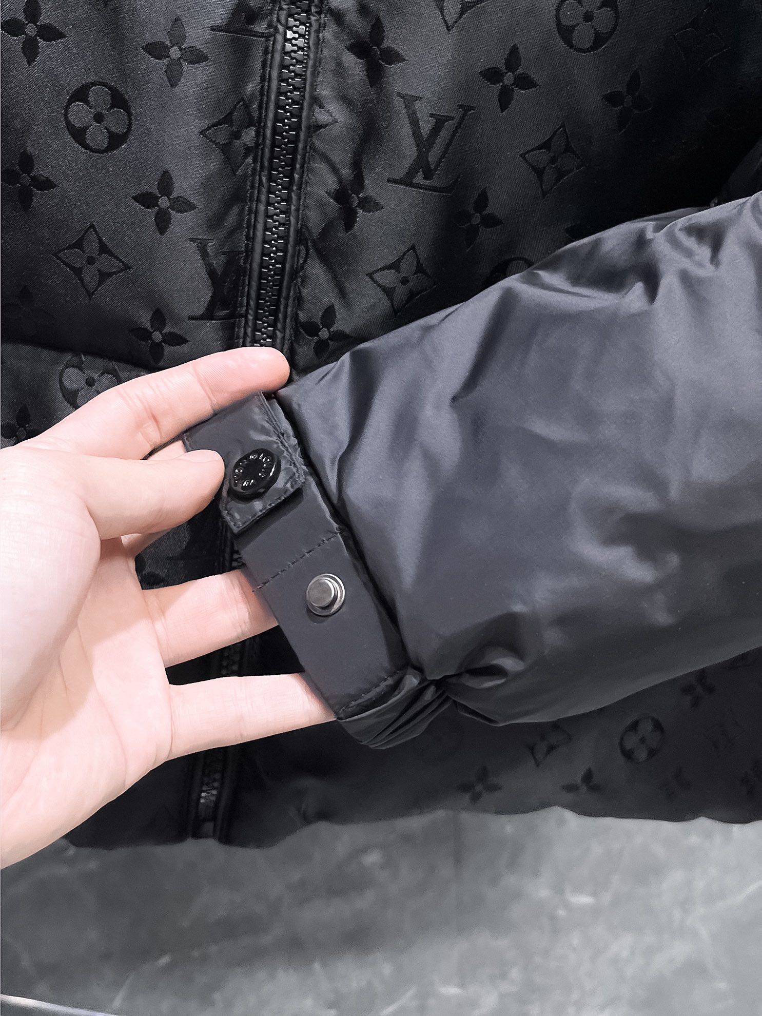 Louis Vuitton 2024 FW Down Jacket – Unisex Logo Edition, Size M–3XL
